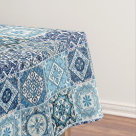 Mittelmeer-Fliesen, Portugal, Azulejo, Majolica Tischdecke