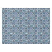 Mittelmeer-Fliesen, Portugal, Azulejo, Majolica Tischdecke (Vorderseite (Horizontal))