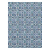 Mittelmeer-Fliesen, Portugal, Azulejo, Majolica Tischdecke (Vorderseite)