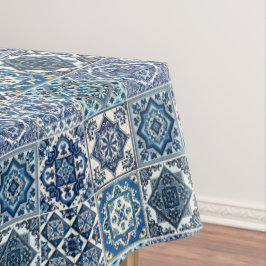 Mittelmeer-Fliesen, Portugal, Azulejo, Majolica Tischdecke