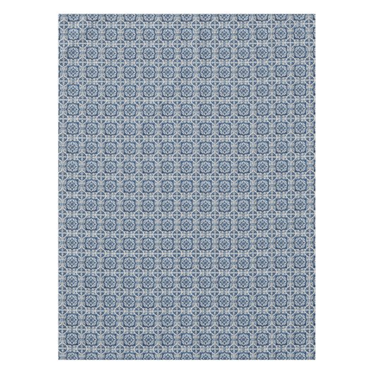 Mittelmeer-Fliesen, Portugal, Azulejo, Majolica Tischdecke (Vorderseite)