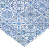 Mittelmeer-Fliesen, Portugal, Azulejo, Majolica Tischdecke (Schrägansicht)