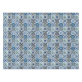 Mittelmeer-Fliesen, Portugal, Azulejo, Majolica Tischdecke (Vorderseite (Horizontal))