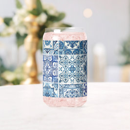 Mittelmeer-Fliesen, Portugiesisch, Azulejo, Majoli Dosenglas