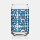 Mittelmeer-Fliesen, Portugiesisch, Azulejo, Majoli Dosenglas (Vorderseite)