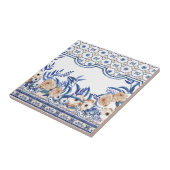 Mittelmeer Floral Fliese (Seite)
