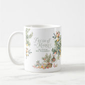 Mittelmeer-Frisch vom Markt-Junggesellinnenabschie Kaffeetasse (Links)