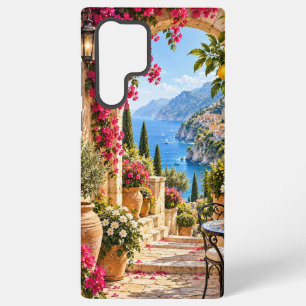 Mittelmeer-Garten-Handyhülle Samsung Galaxy Hülle