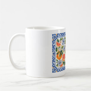 Mittelmeer-Grapefruit-Blüte Kaffeetasse