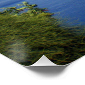 Mittelmeer in Antalya Poster (Ecke)