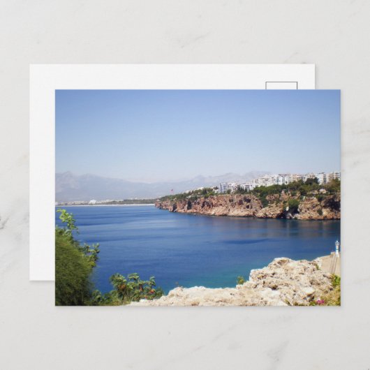 Mittelmeer in Antalya Postkarte (Vorne/Hinten)