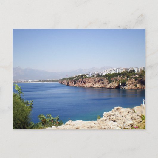 Mittelmeer in Antalya Postkarte (Vorderseite)
