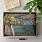Mittelmeer-Innenhof Küste Seidenpapier (Geschenk)