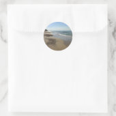 Mittelmeer, Israel Runder Aufkleber (Tasche)