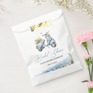 Mittelmeer Italien Amalfi Vespa Brautparty Geschenktütchen
