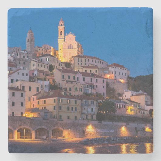 Mittelmeer-Italien Steinuntersetzer (Vorderseite)