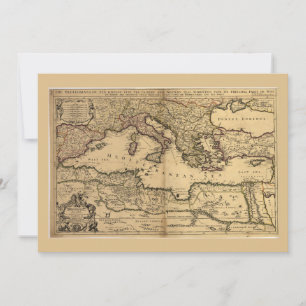 Mittelmeer-Karte (1685)