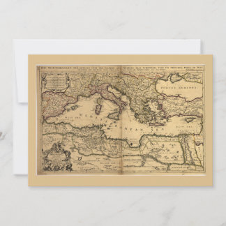 Mittelmeer-Karte (1685)