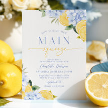 Mittelmeer-Lemon Hochzeitsdusche
