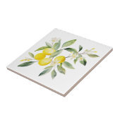 Mittelmeer Lemon Toskana Design Fliese (Seite)