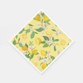 Mittelmeer-Limonenblüten-Partyservietten  Serviette (Ecke)