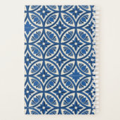 Mittelmeer Lotus Tile Muster - Der weiße Lotus Planer (Rückseite)