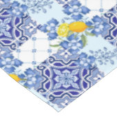 Mittelmeer, Majolika, Fliesen Tischdecke (Schrägansicht)