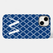 Mittelmeer Marokkanisch Moods Quatrefoil Case-Mate iPhone Hülle (Rückseite (Horizontal))
