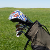 Mittelmeer-Meeresfrüchte-Markt-Muster (2) Golf Headcover (In SItu)