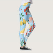 Mittelmeer-Meeresfrüchte-Markt-Muster (5) Leggings (Rechts)