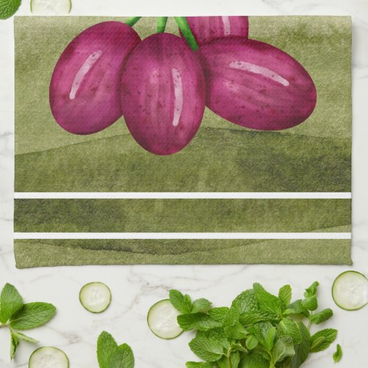 Mittelmeer Mix and Match Kitchen Handtücher (Gefaltet)