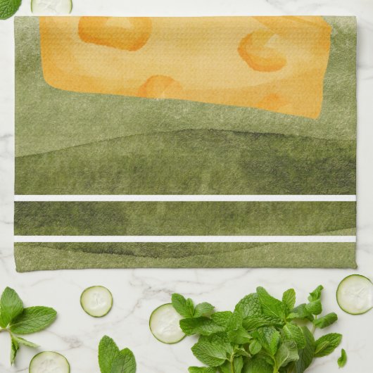 Mittelmeer Mix and Match Kitchen Handtücher (Gefaltet)