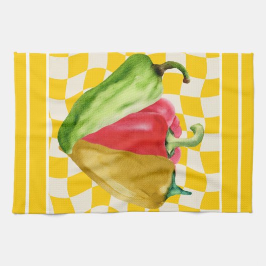 Mittelmeer Mix & Matchküche Geschirrtuch (Horizontal)