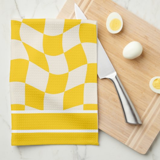 Mittelmeer Mix & Matchküche Geschirrtuch (Viertel Falte)
