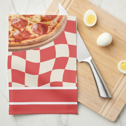 Mittelmeer Mix & Matchküche Geschirrtuch (Viertel Falte)