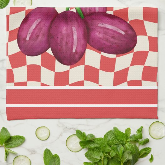 Mittelmeer Mix & Matchküche Geschirrtuch (Gefaltet)