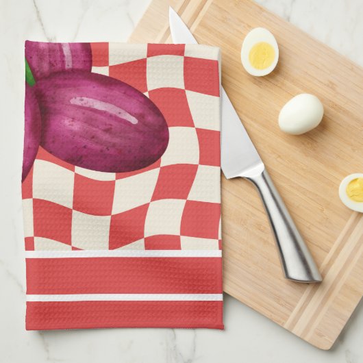 Mittelmeer Mix & Matchküche Geschirrtuch (Viertel Falte)