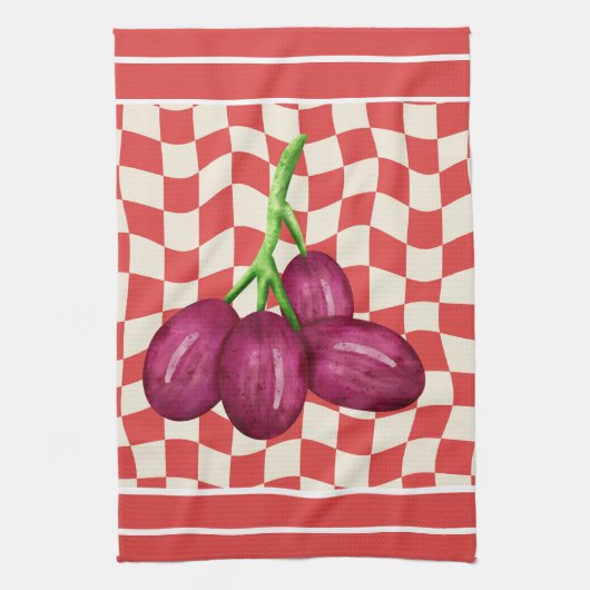 Mittelmeer Mix & Matchküche Geschirrtuch (Vertikal)