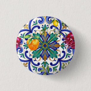 Mittelmeer-Mosaik-Zitronenfrucht  Button