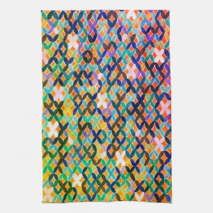 Mittelmeer Mosaikküche Handtuch