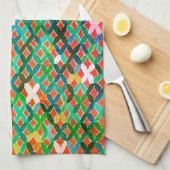 Mittelmeer Mosaikküche Handtuch (Viertel Falte)