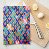 Mittelmeer Mosaikküche Handtuch (Viertel Falte)