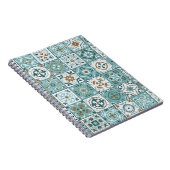 Mittelmeer-Muster aus marokkanischen Fliesen Notizblock (Rechte Seite)