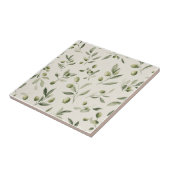 Mittelmeer-Muster der rustikalen Olivenzweige Fliese (Seite)