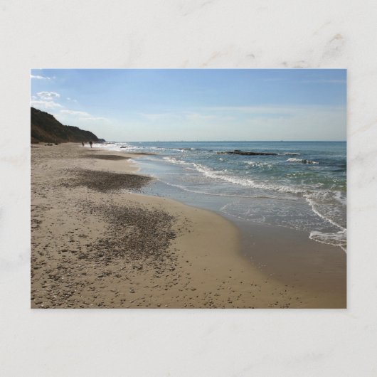 Mittelmeer, Netanjaha, Israel Postkarte (Vorderseite)