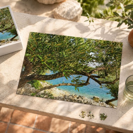 Mittelmeer Olivenbaum Puzzle