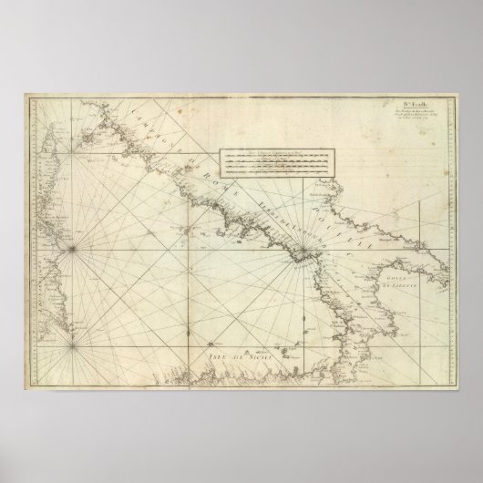 Mittelmeer Poster (Vorne)