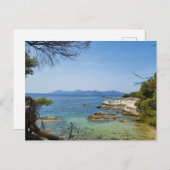 Mittelmeer Postkarte (Vorne/Hinten)