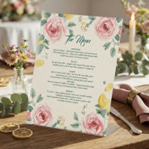 Mittelmeer-Rosé-Rose- und Zitronen-Hochzeit