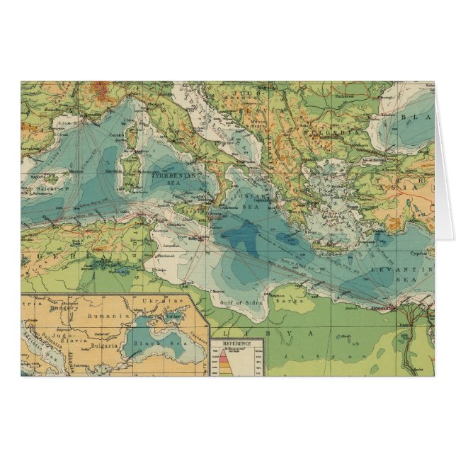 Mittelmeer-, Schwarzmeerkabel, Wireless-Stationen (Vorderseite (Horizontal))